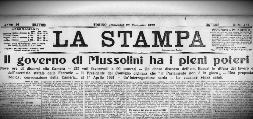I “pieni poteri” nella politica italiana: un viaggio da Mussolini a Star  Wars | Pagella Politica