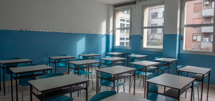 Image accompanying «Siamo l’unico Paese europeo che non manda i ragazzi a scuola da quasi un anno»