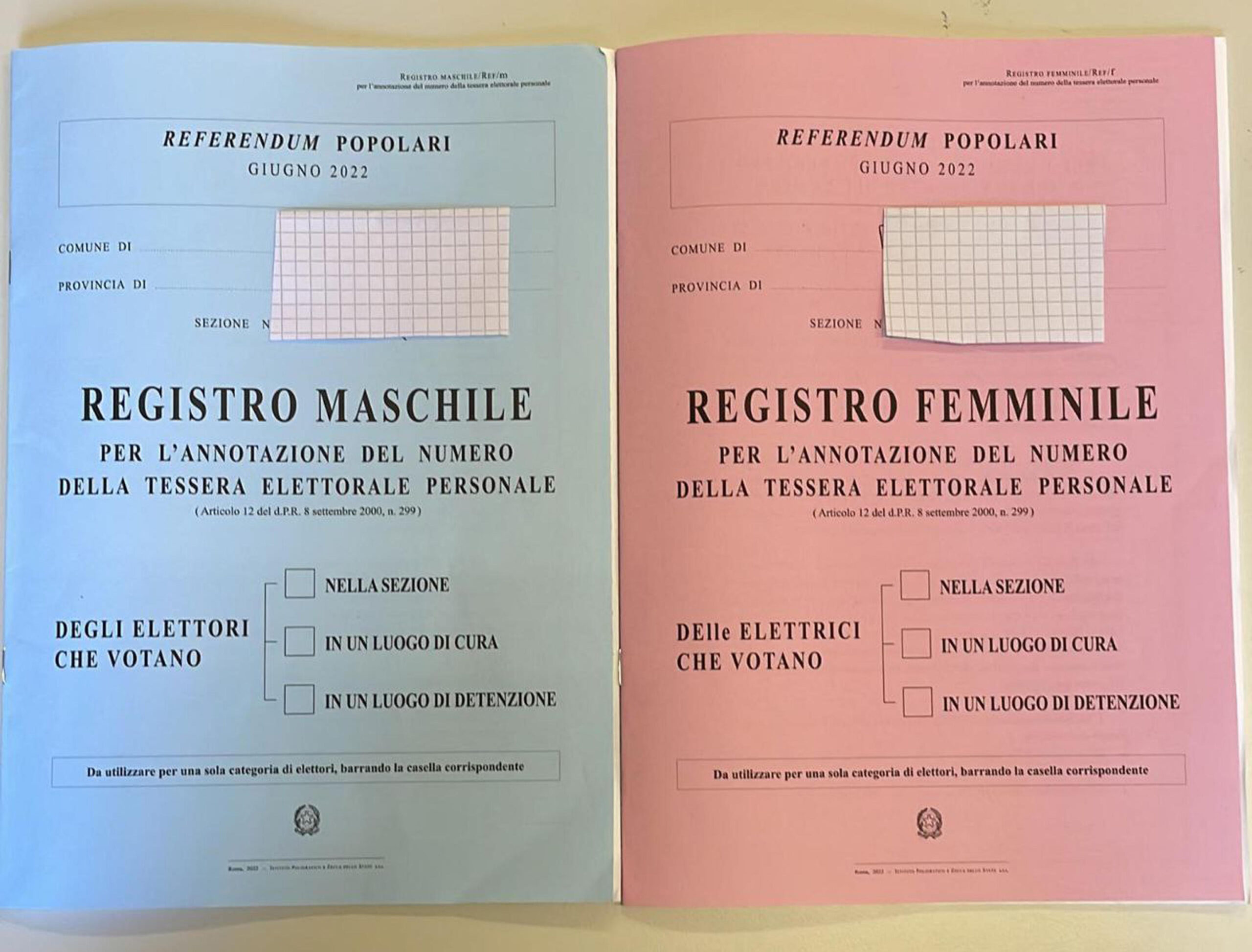 si possono votare due liste diverse